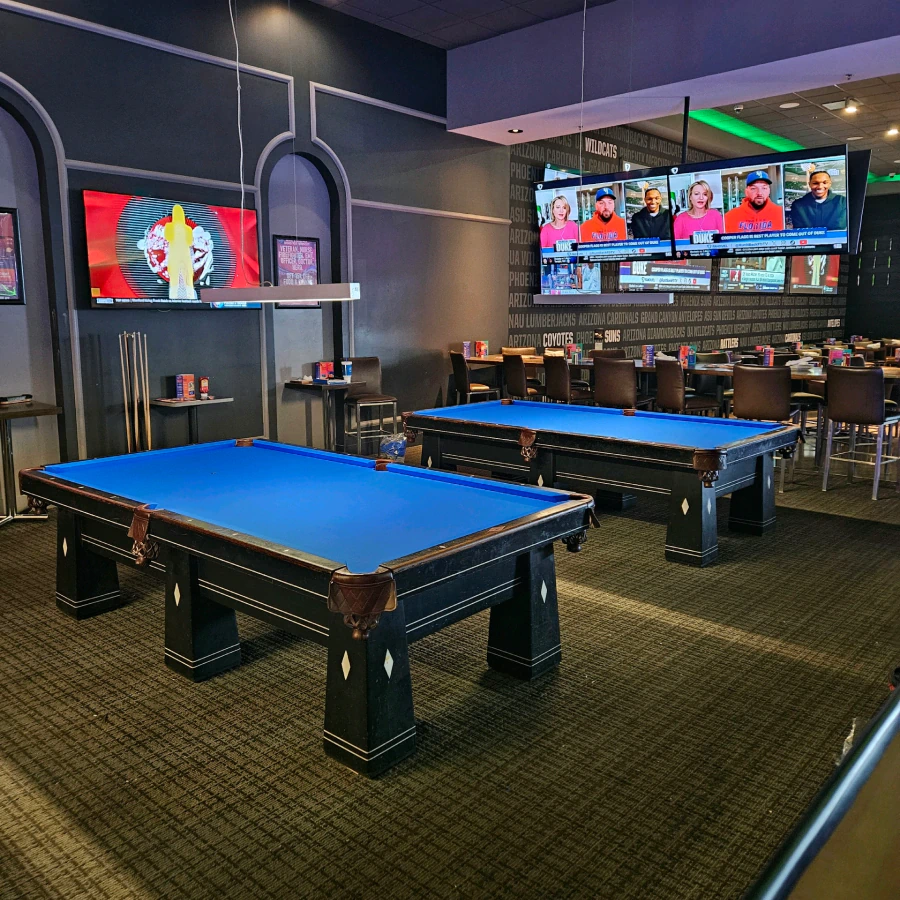commercial pool tables